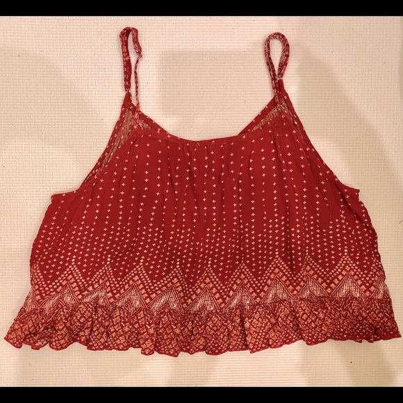 Forever 21 Flowy Cropped Tank - M - Picture 4 of 4